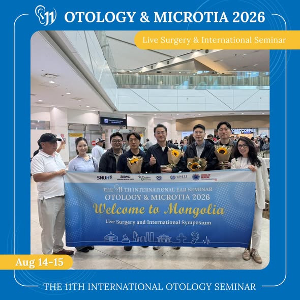 Ototology & Microtia 2026 олон улсын семинарт оролцохоор БНСУ-ын нэр хүндтэй эмнэлгүүдийн …